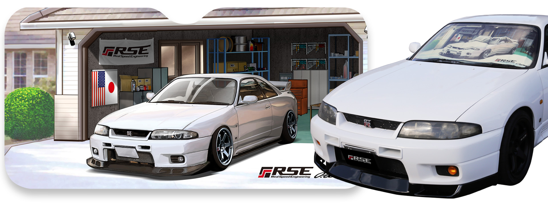 SUN SHADE 150*70 | グッズ類 | リアルスピードエンジニアリング